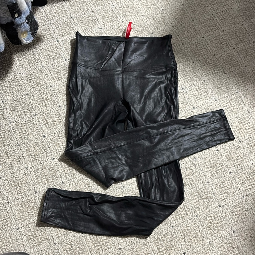 Spanx - Faux leather Leggings - SIZE M